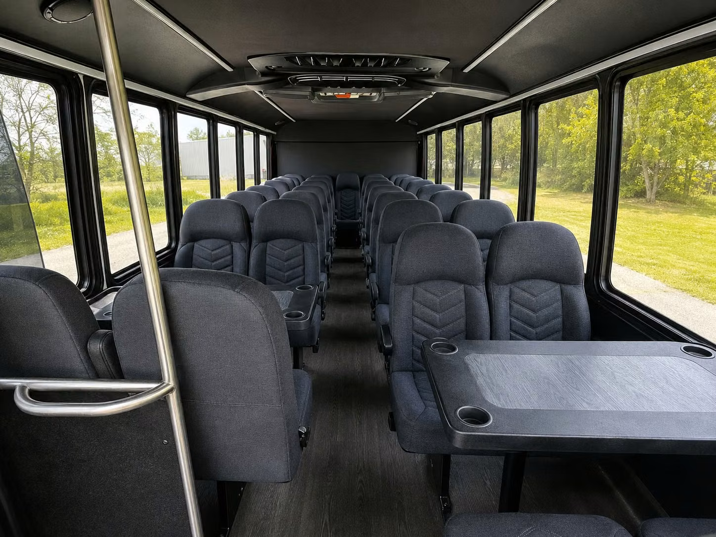 20 passenger minibus interior