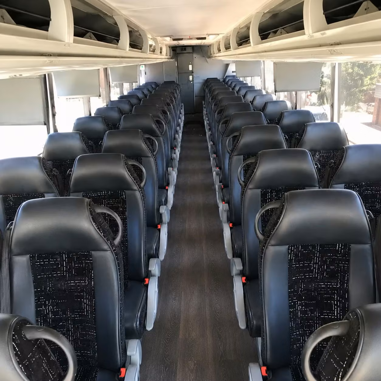 lubbock charter bus rental inside