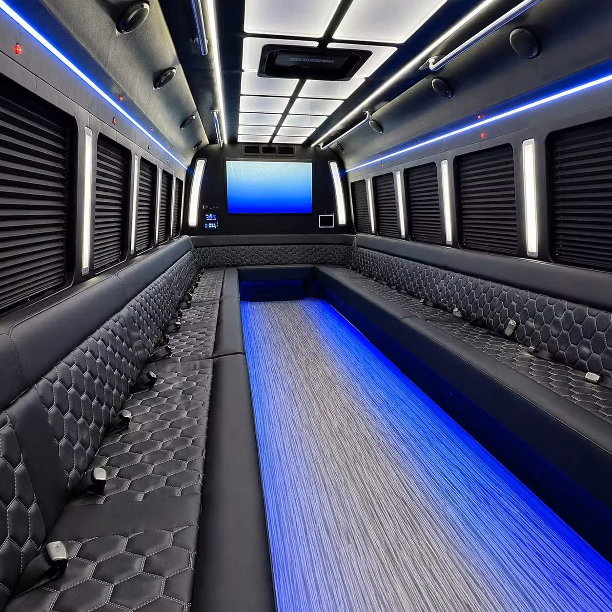 party bus interior