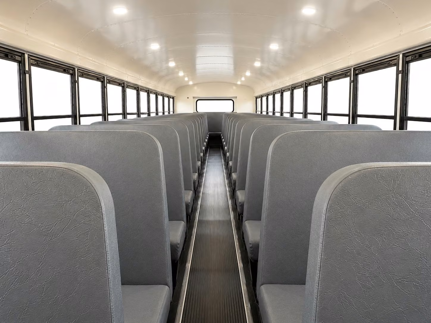 school bus interior