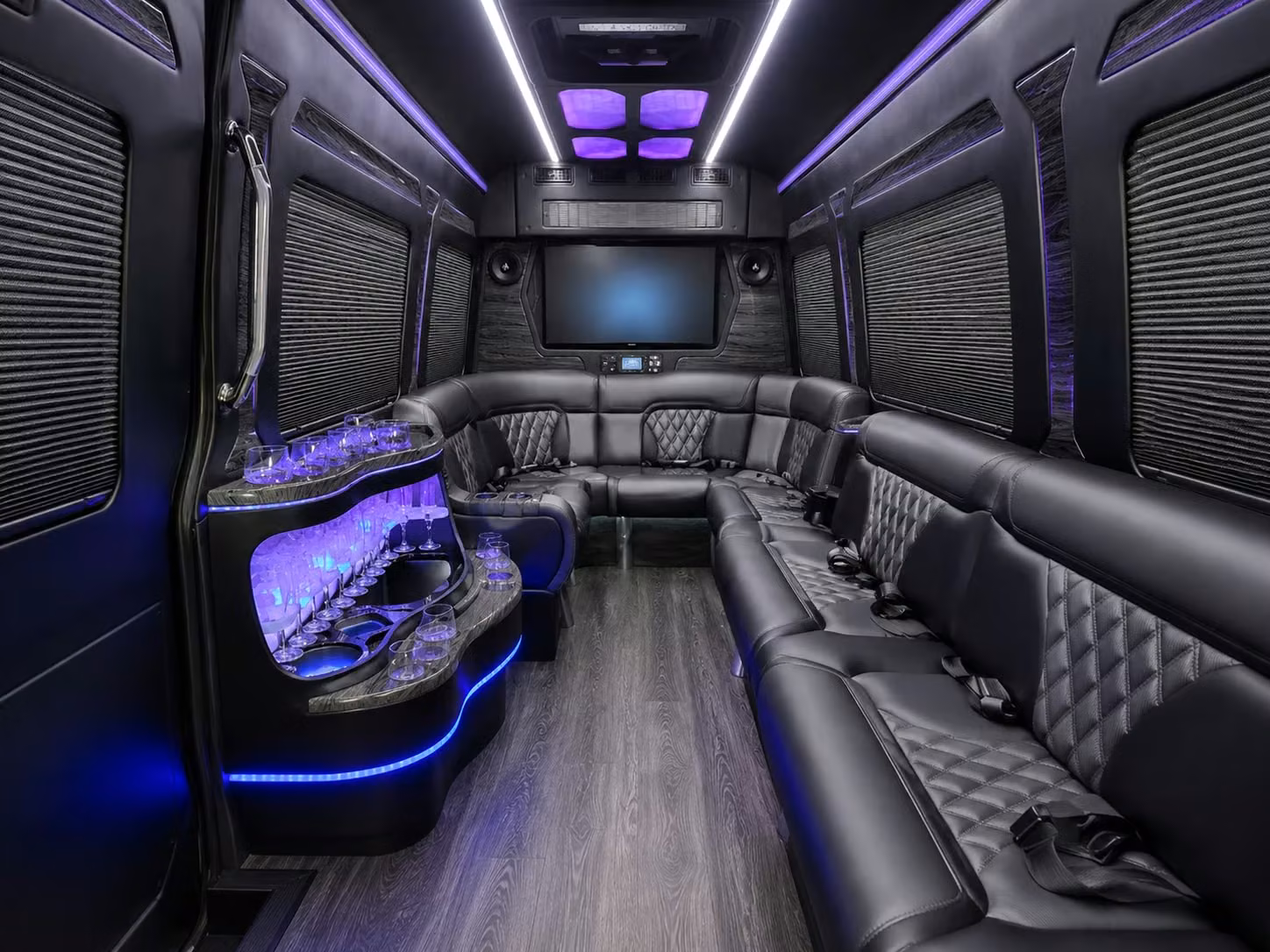 sprinter limousine inside